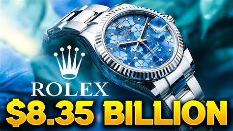 how much is the rolex company worth|how does rolex make money.